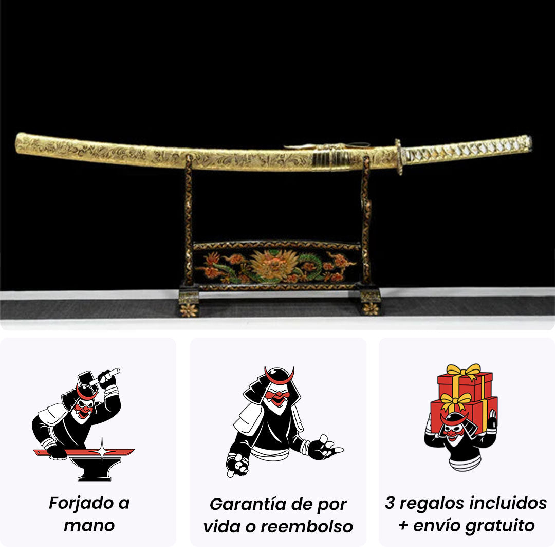 Katana dorada