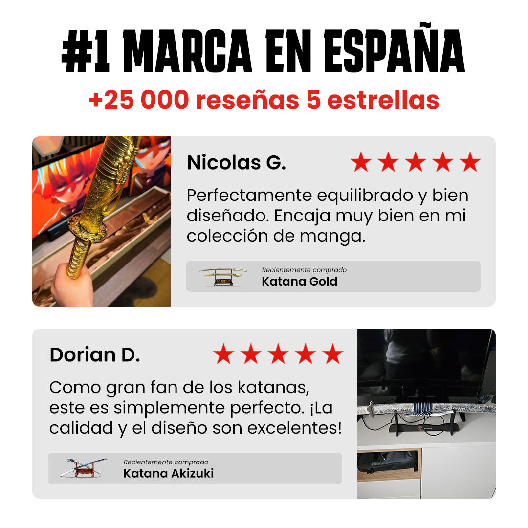 Katana dorada