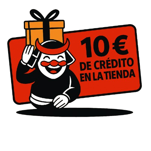 Crédito de 10€ en la tienda