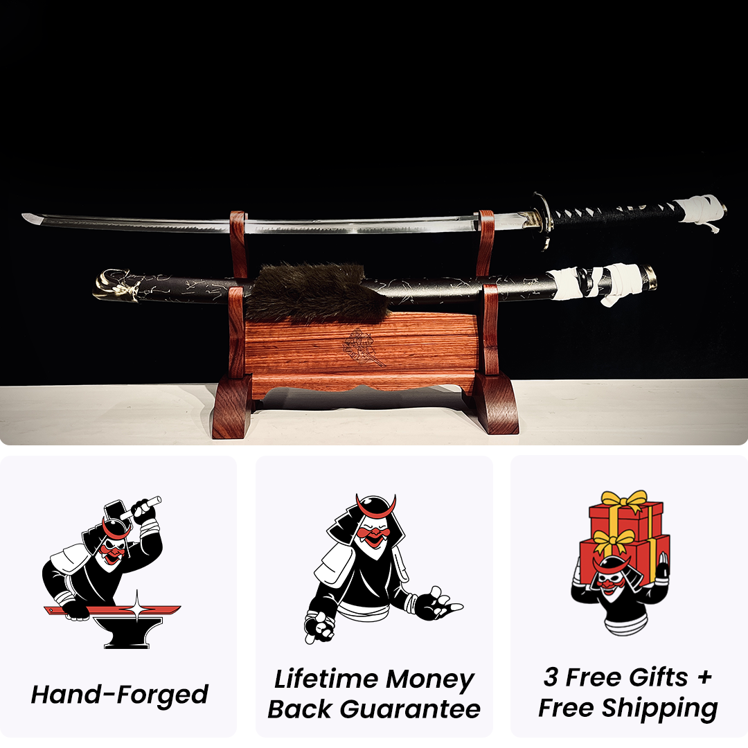 Katana Ghost of Yotei Hoja Lobo - Edición Limitada
