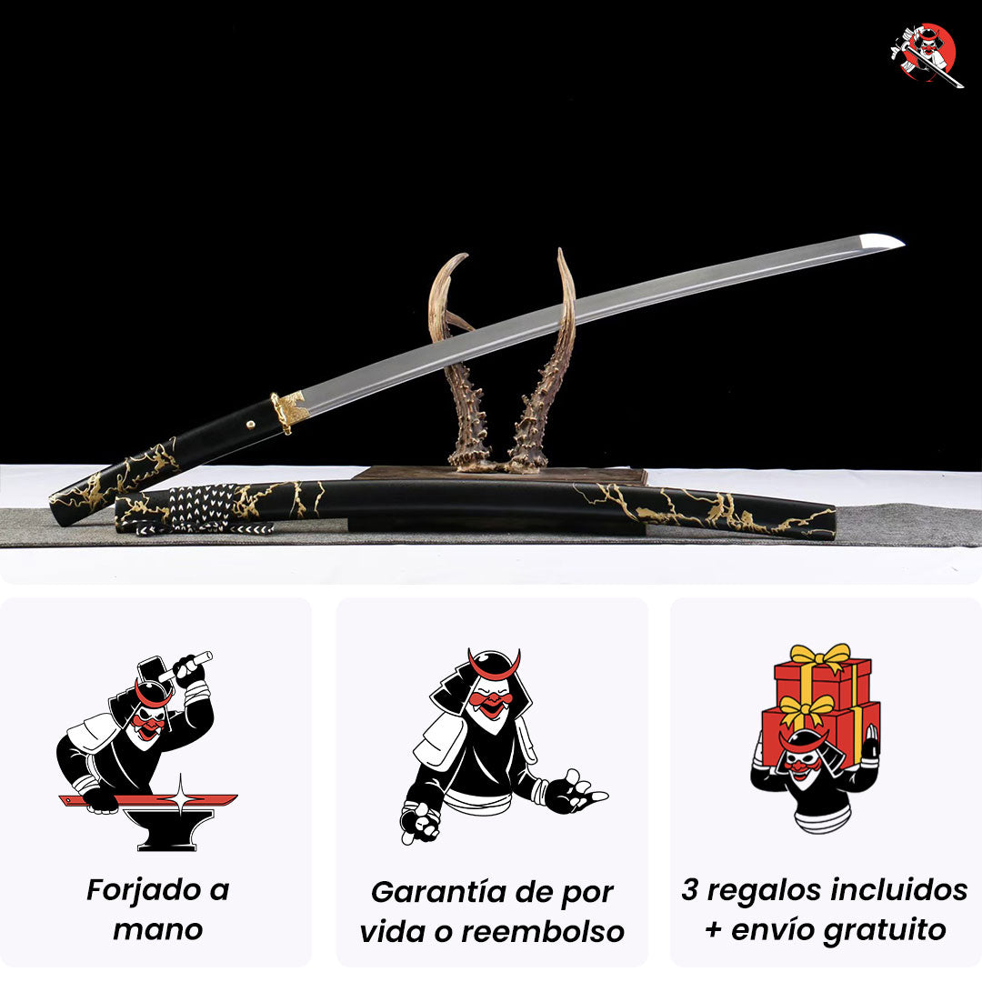 Katana Ghost of Yotei Gilded Night - Edición limitada