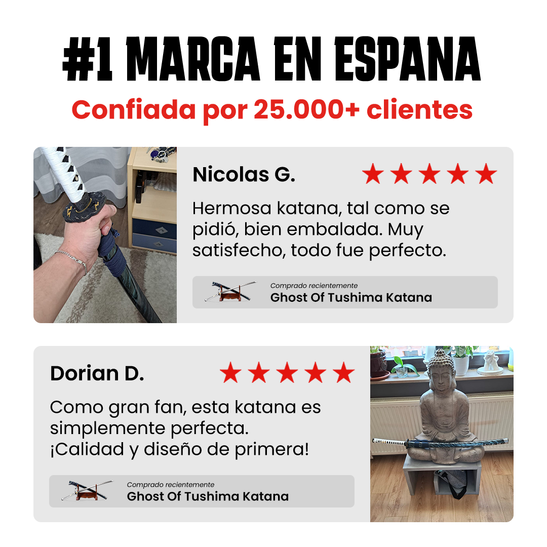 Espada fantasma de Yotei Katana Wolf Blade - Edición limitada