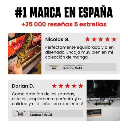 Katana dorada